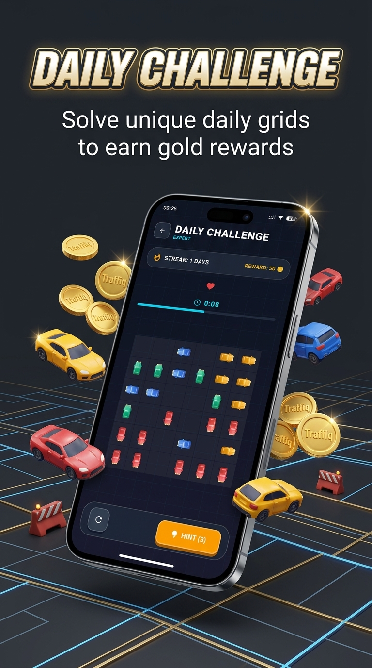 Traffiq Daily Challenge Screen