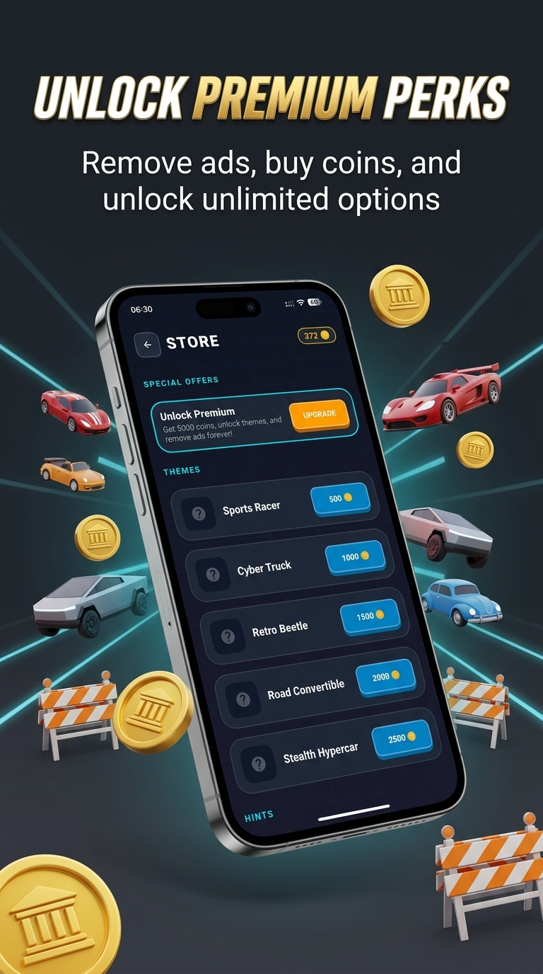 Traffiq Game Store Shop Screen